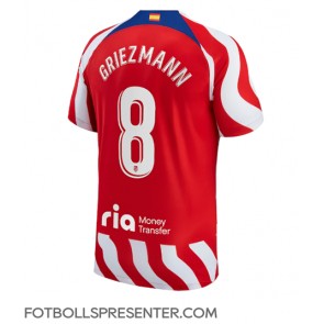 Atletico Madrid Antoine Griezmann #8 Hemma Matchtröja 2022-23 Kortärmad